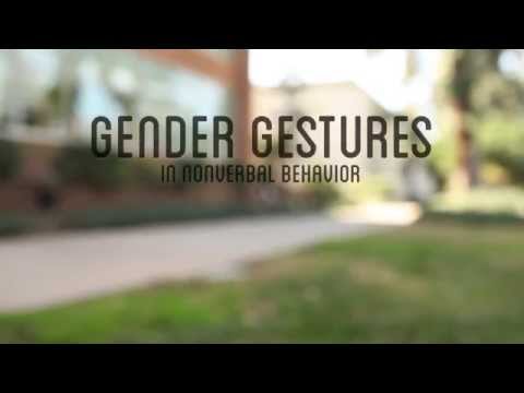 Gender gestures in Nonverbal behavior