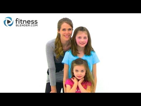 Fitness Blender Kids Workout - 25 Minute Fun Workout for Kids at Home
