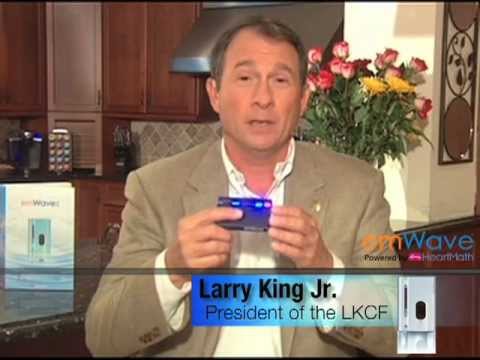 Larry King Jr. talks about emWave2 for better sleep