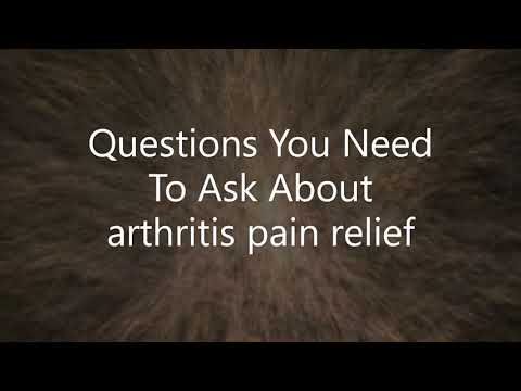 Over the Counter Products for Arthritis Pain Relief Pros and Cons