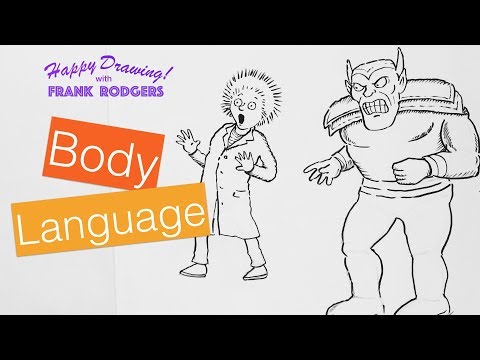 Cartoon Body Language · Illustration Live with Frank Rodgers - #4