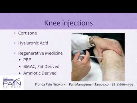 Nonoperative Injection Options for Knee Pain and Arthritis