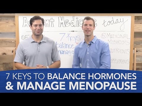 7 Keys to Balance Hormones &amp; Manage Menopause