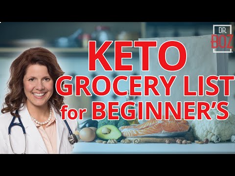 🥑🥩🥚Keto Grocery List for Beginners 🥑🥩🥚